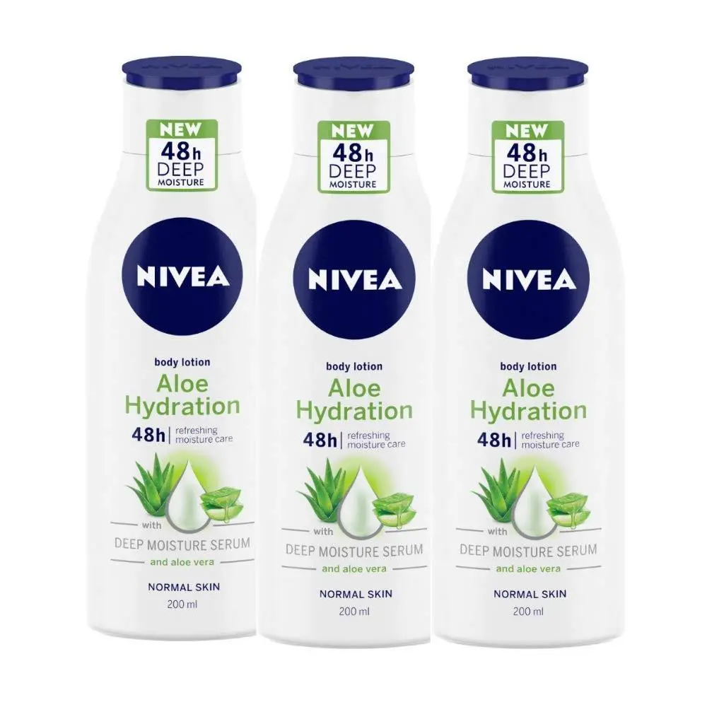 Nivea Aloe Hydration Body Lotion 200 ml Pack of 3