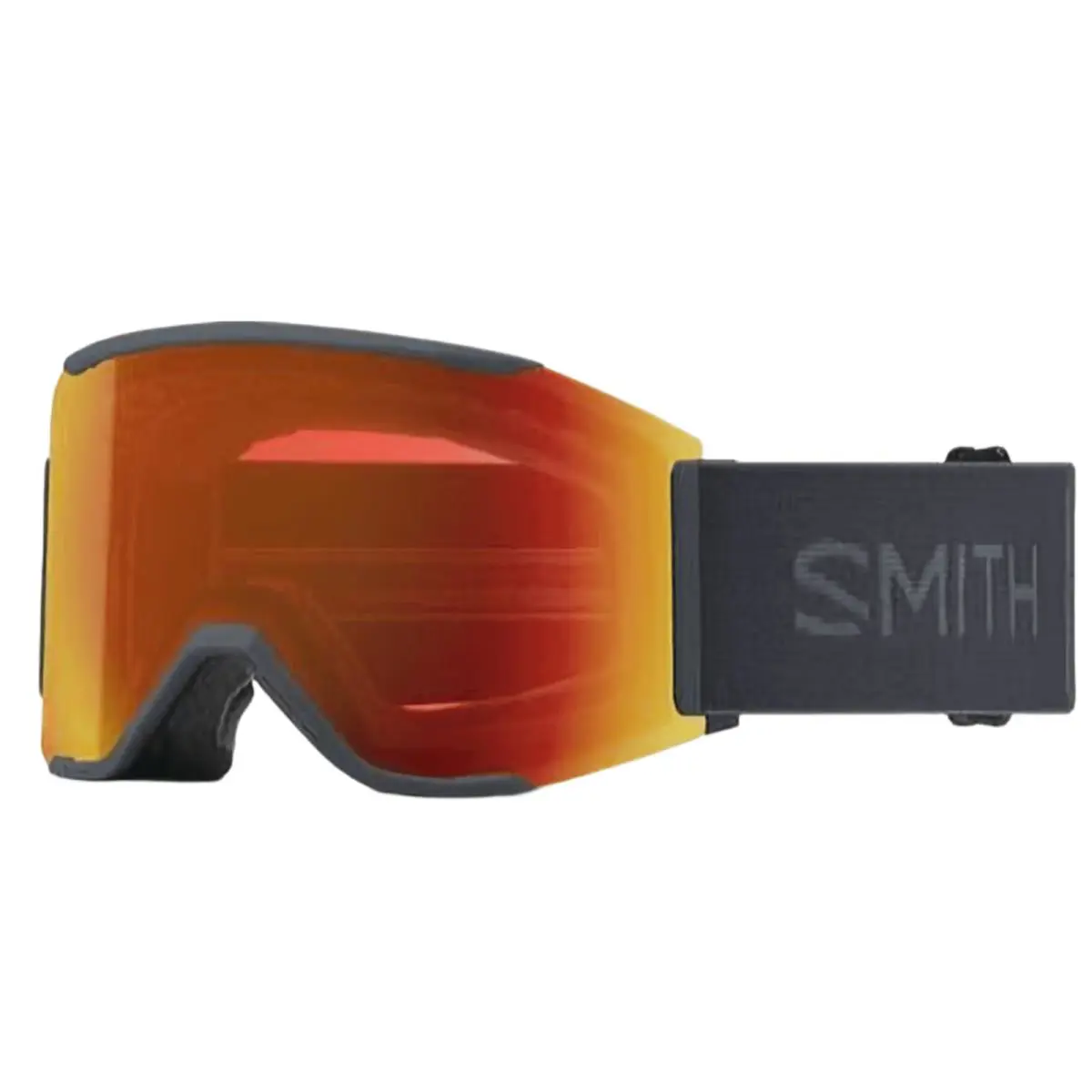 Smith Squad Mag Snow Goggles-slate-chromapop Everyday Red+yellow Flash