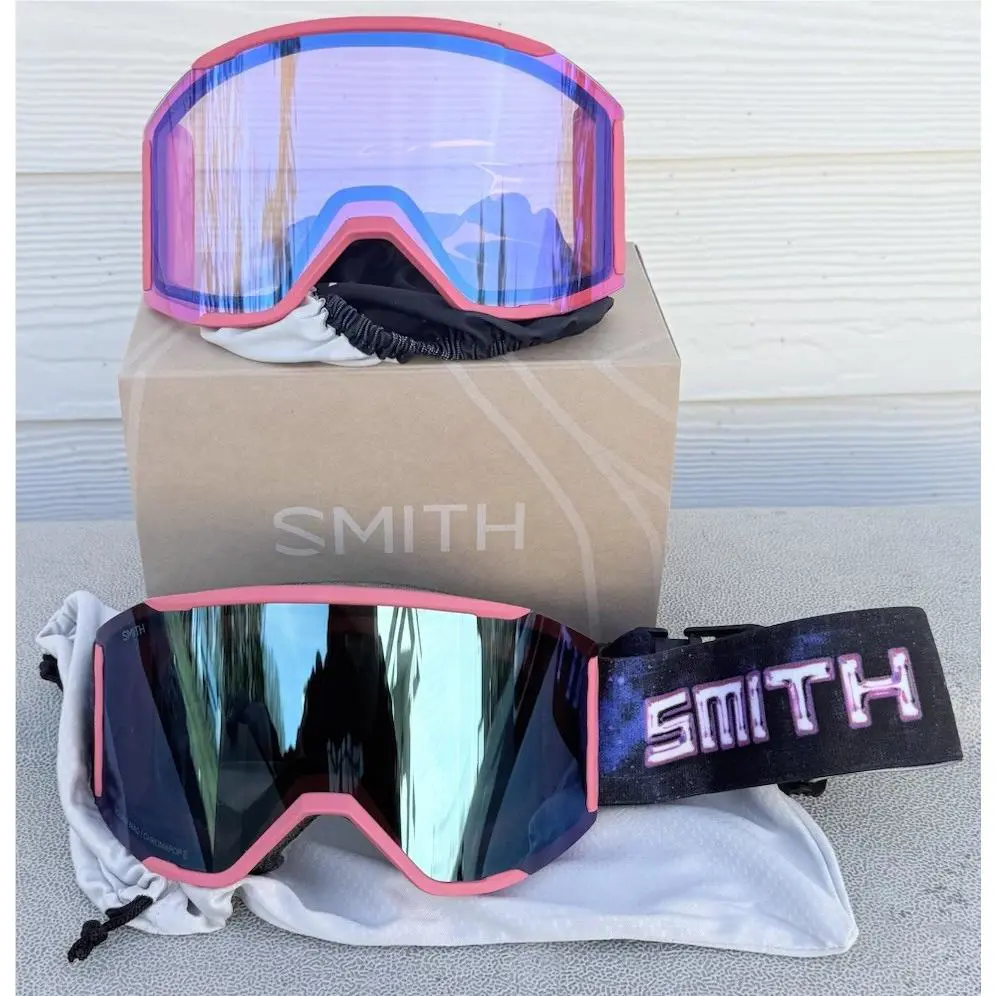 Smith Squad Mag Goggles Wild Child Everyday Chromapop Blue Mirror