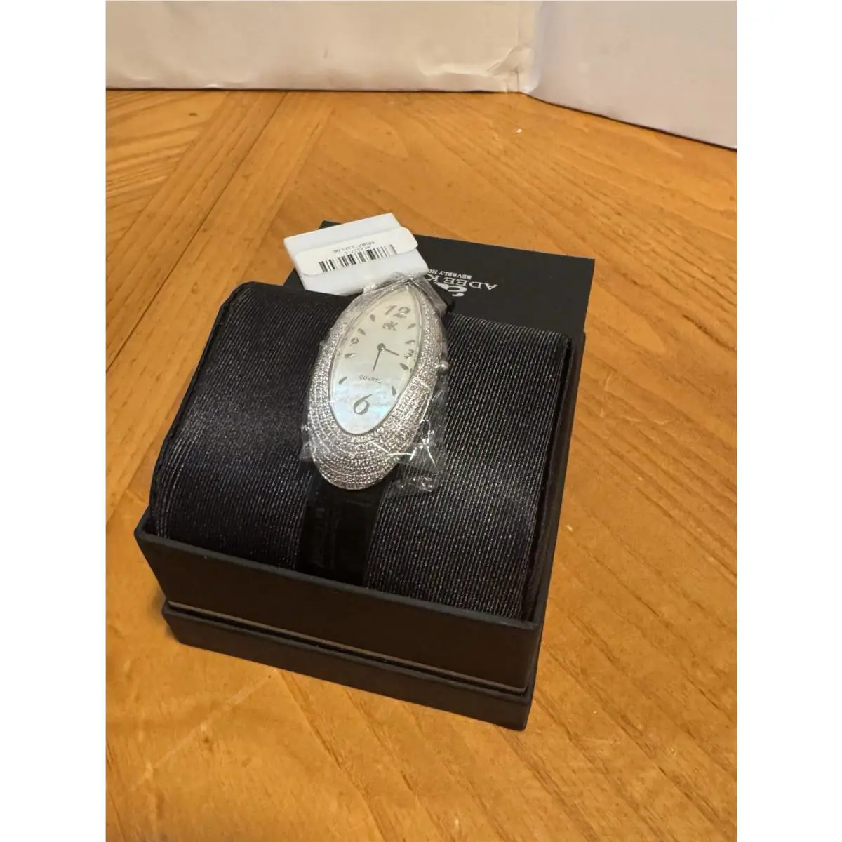 AK2527-LRG Pear Collection Mother of Pearl Dial Quartz Womens Watch by Adee Kaye