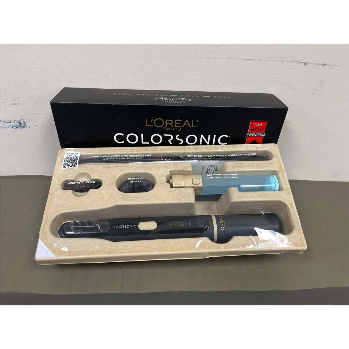L`oreal Paris Colorsonic Permanent Hair Dye Coloring Device For Root Touch Up A