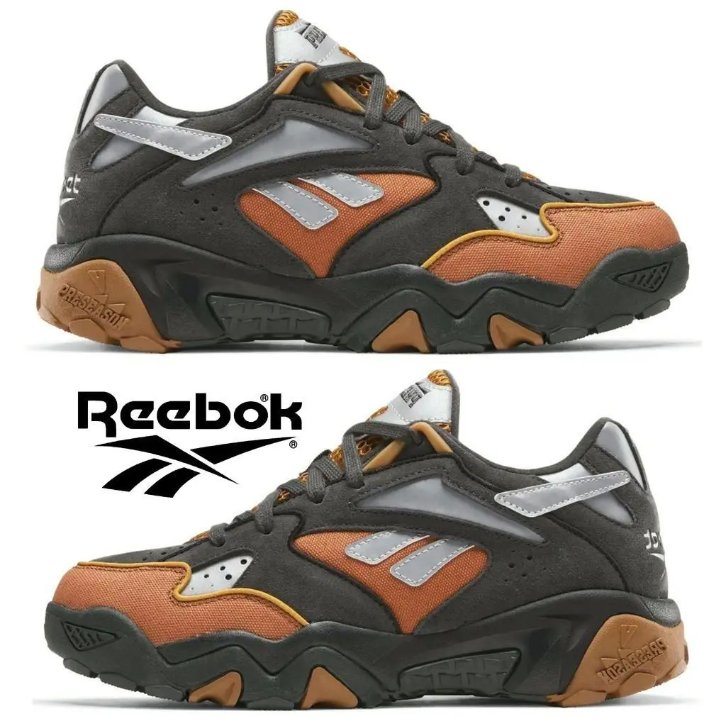 Reebok shoes - Reebok x MARKET Preseason 94 Low - Orange, Manufacturer: Black/Brown/Silver 17