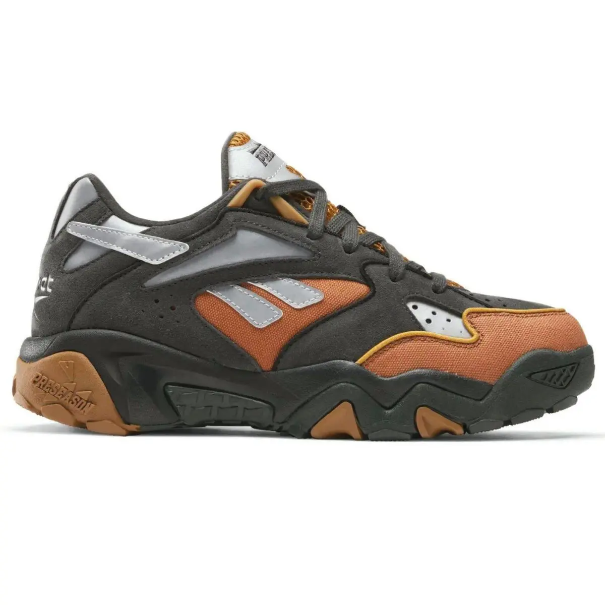 Reebok shoes - Reebok x MARKET Preseason 94 Low - Orange, Manufacturer: Black/Brown/Silver 20