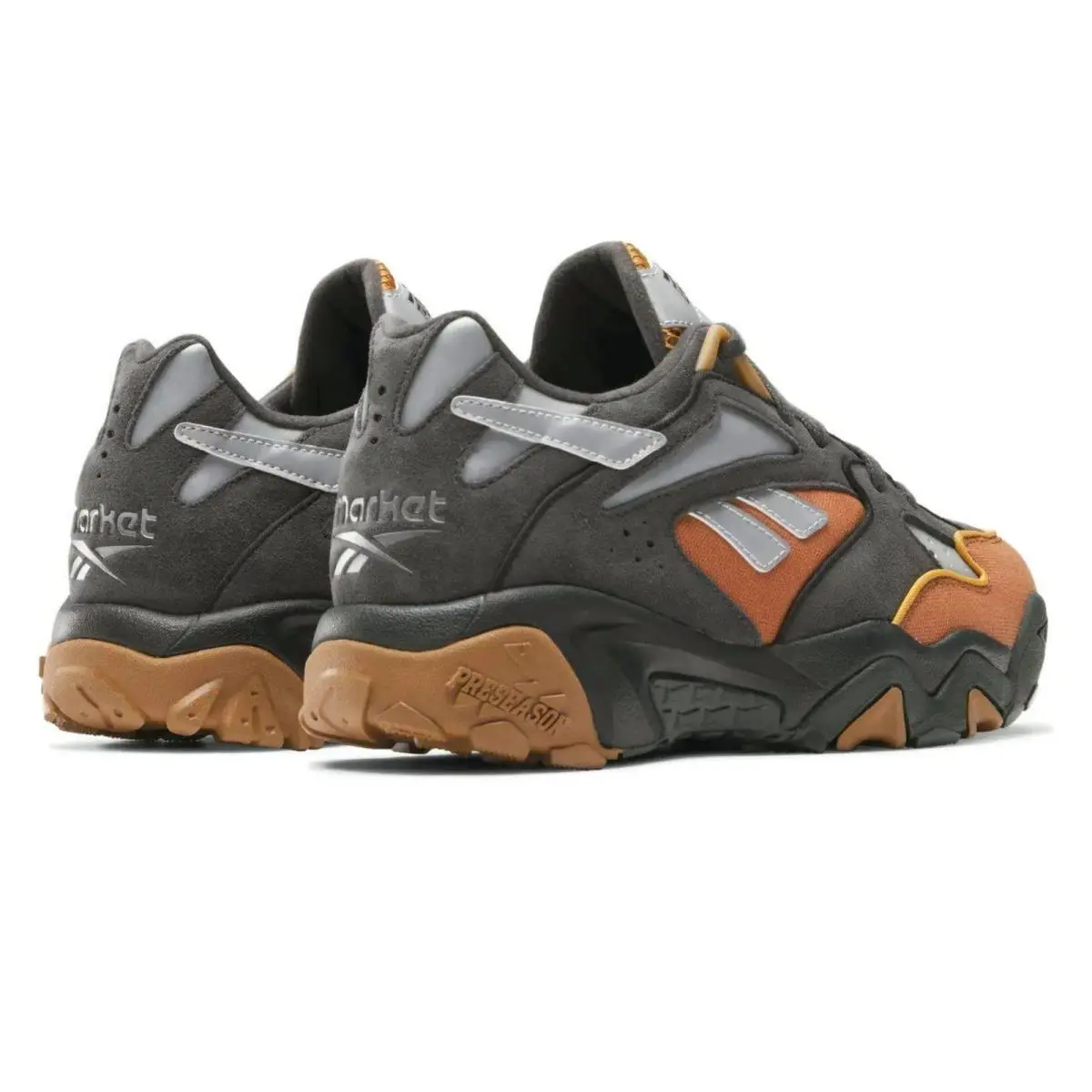 Reebok shoes - Reebok x MARKET Preseason 94 Low - Orange, Manufacturer: Black/Brown/Silver 24