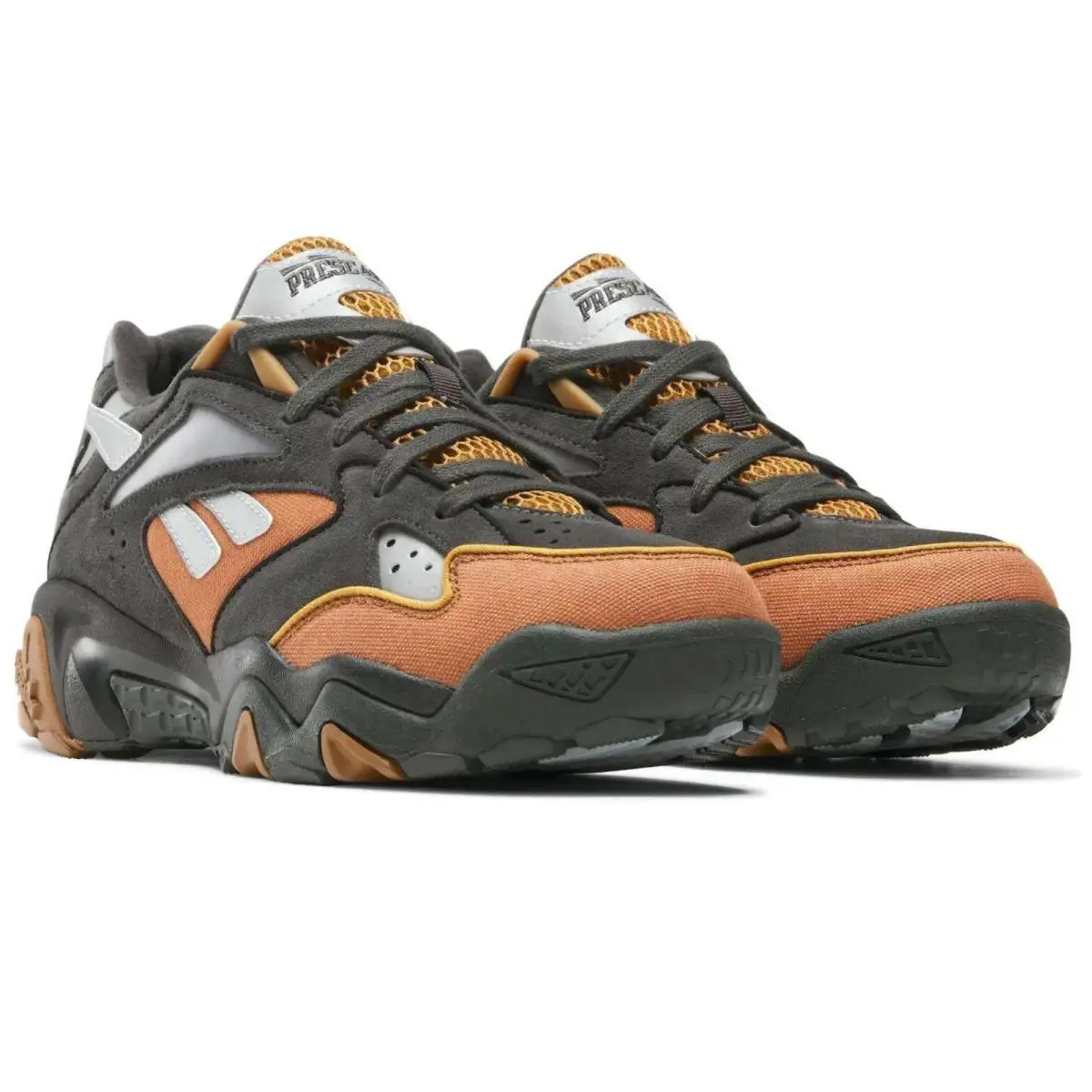 Reebok shoes - Reebok x MARKET Preseason 94 Low - Orange, Manufacturer: Black/Brown/Silver 28