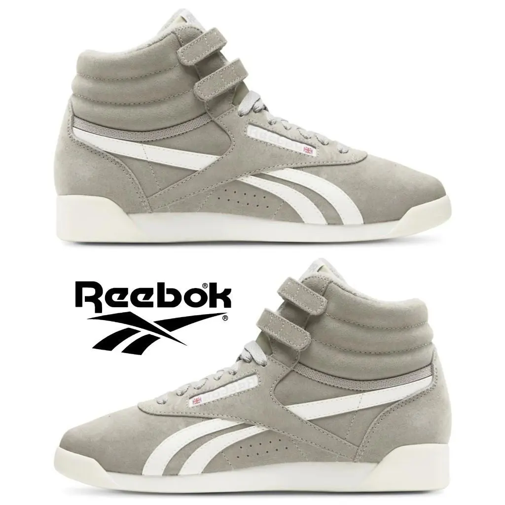 Reebok F/s HI Women`s Shoes Casual Workout Sport Walking Gym Sneakers Comfort - Gray, Manufacturer: Escape Grey/Chalk/Chalk
