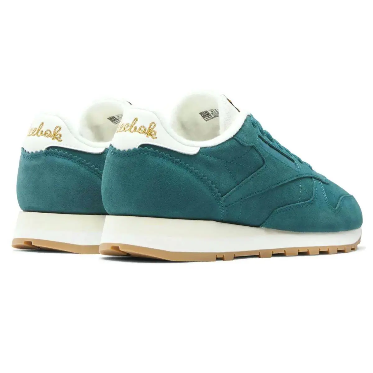 Reebok shoes - Reebok Classic Leather - Classic Leather - Green, Manufacturer: Retro Teal/Retro Teal/Chalk 15