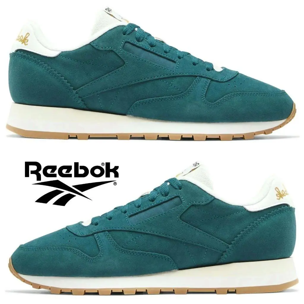 Reebok shoes - Reebok Classic Leather - Classic Leather - Green, Manufacturer: Retro Teal/Retro Teal/Chalk 23