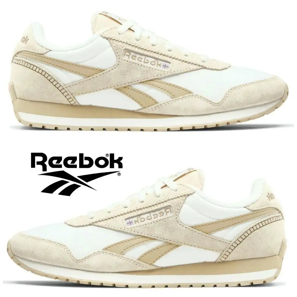 Reebok Classic AZ Casual Women`s Shoes Sport Workout Casual Running Sneakers - Ivory, Manufacturer: Chalk/Simple Beige/Ginger Root