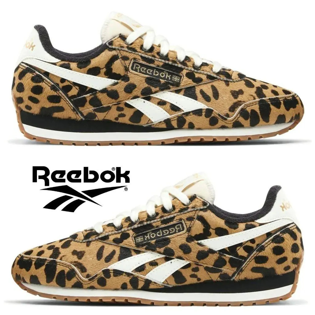 Reebok Classic AZ Casual Women`s Shoes Sport Workout Casual Running Sneakers - Yellow, Manufacturer: Cheetah/Black/Chalk