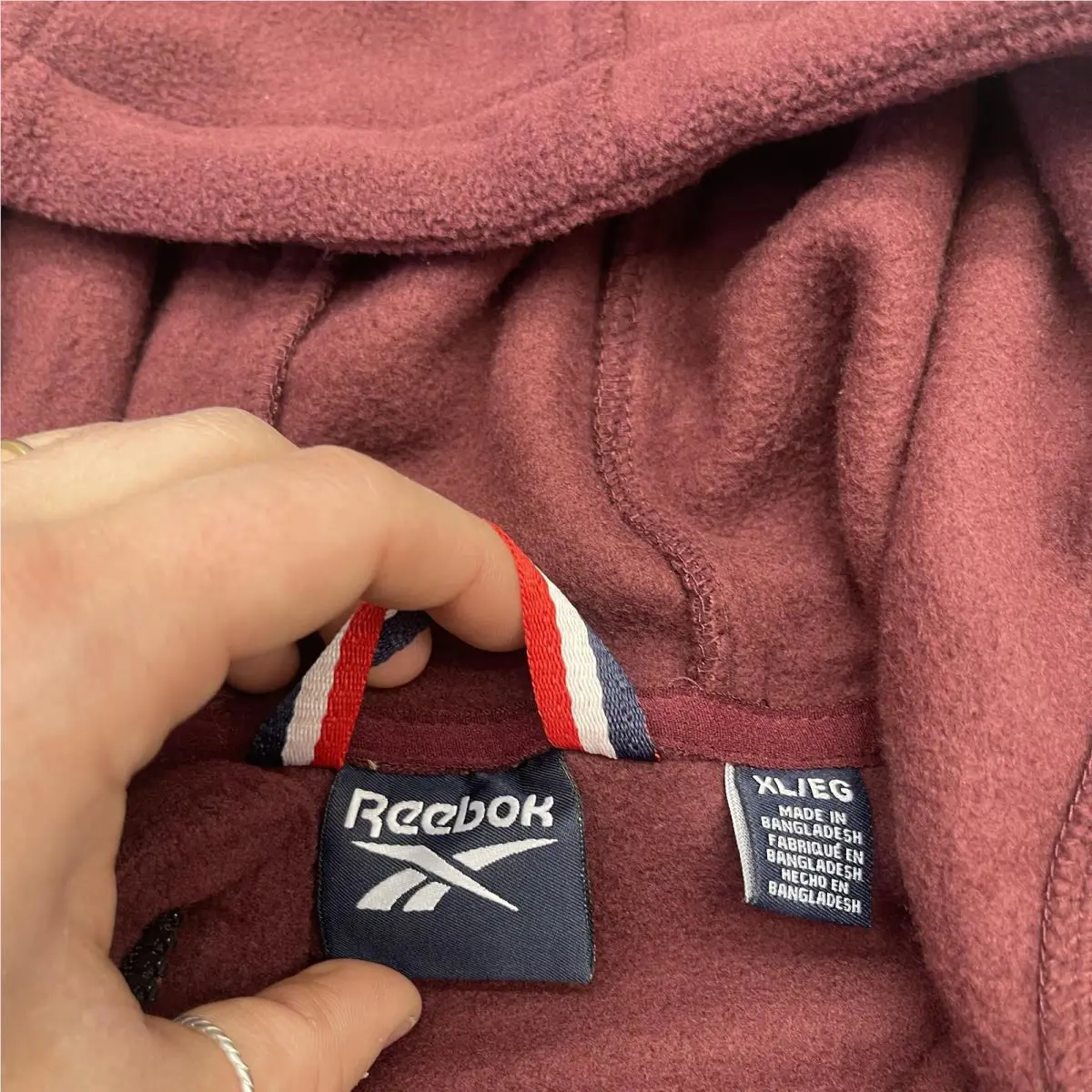 Reebok clothing - Red 3