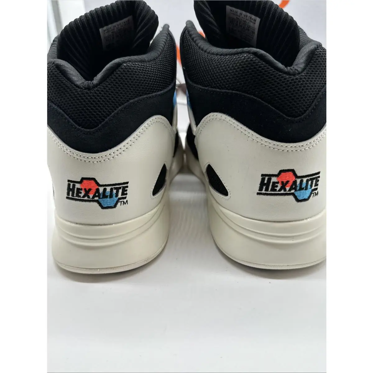 Reebok shoes - Reebok Pump Omni Zone II - HR0504 - Black, Manufacturer: Core Black/Chalk/Orange (UPC: 0195748322603) 5