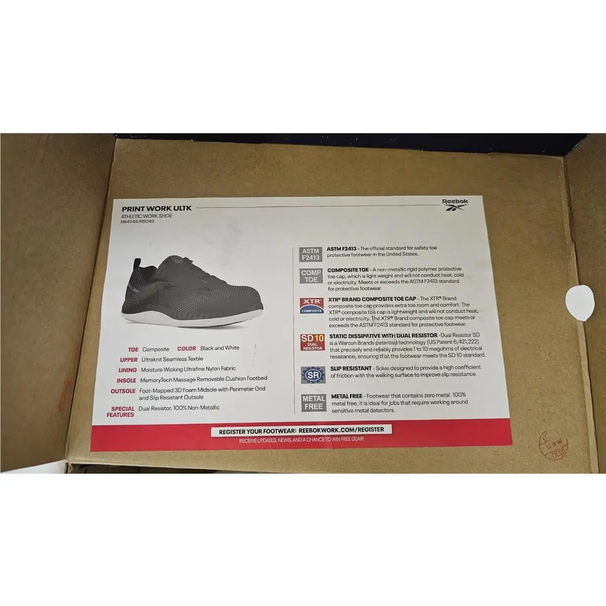 Reebok shoes - Reebok Print Work - Print Work - Black 11
