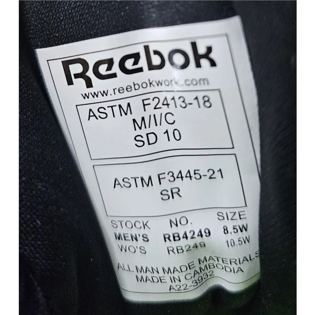 Reebok shoes - Reebok Print Work - Print Work - Black 7