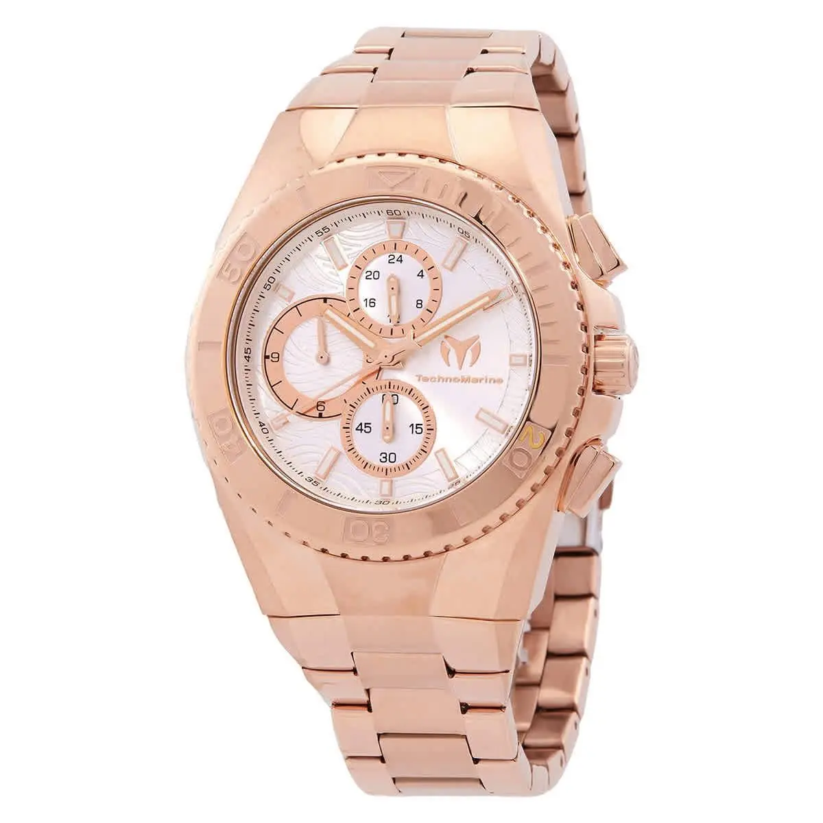 Technomarine TM-224023 Manta Silver-tone Dial 44.5 mm Men`s Watch
