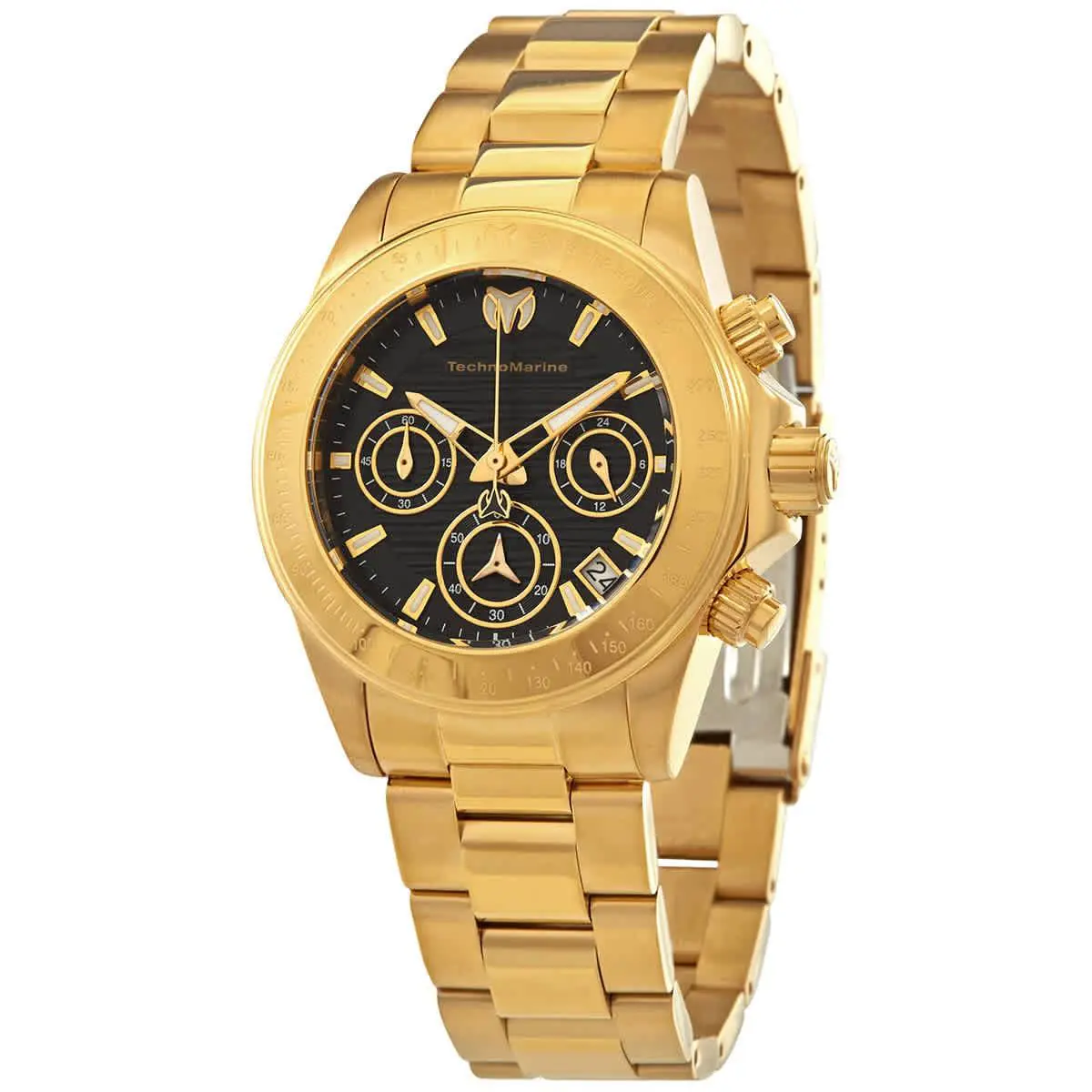 Technomarine Manta Chronograph Quartz Black Dial Ladies Watch TM-219014