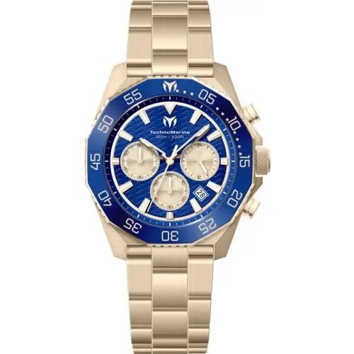 Technomarine Men`s Mara Vivo 44mm Quartz Watch TM-225085