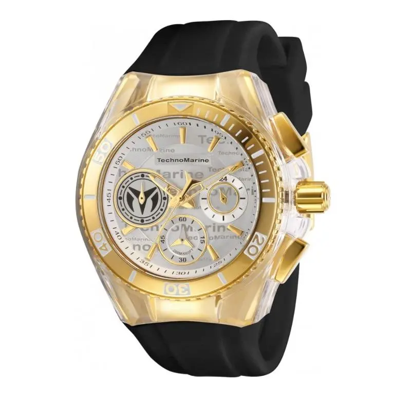 Technomarine Cruise California Women`s 40mm Gold Chronograph Watch TM-118136 by TechnoMarine