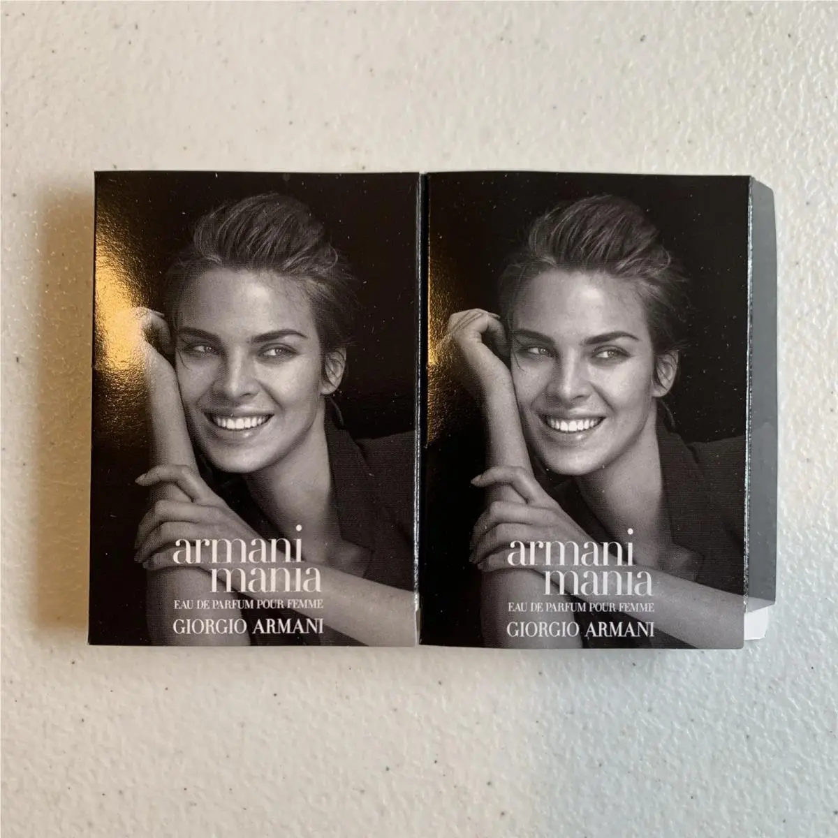 Lot Of 2 Armani Mania Pour Femme Edp Sample 1.5 ml