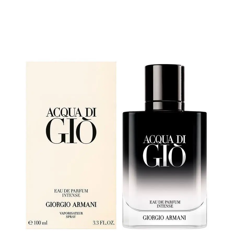 Giorgio Armani Men`s Acqua Di Gio Intense Edp Spray 3.4 oz Fragrances