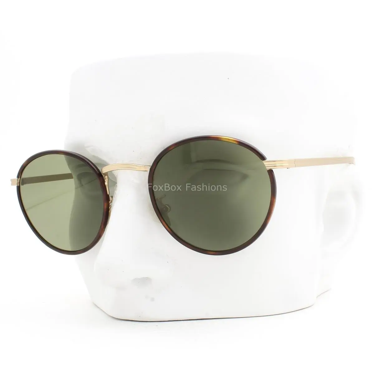 Giorgio Armani Sunglasses AR 6163J 3002/2A Brown Tortoise Matte Pale Gold W/case