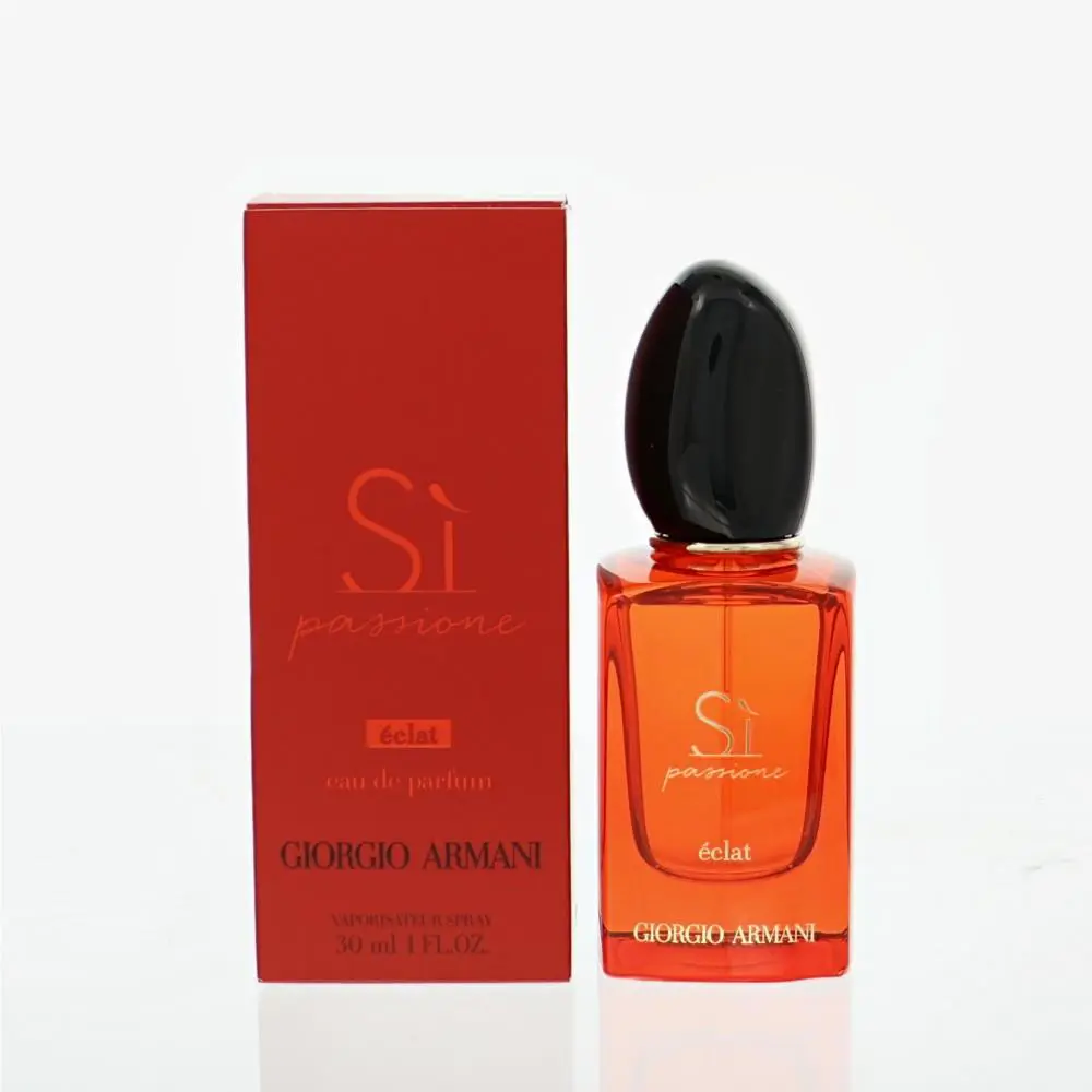 Armani Si Passione Eclat 1 Oz Eau De Parfum Spray by Giorgio Armani Box For