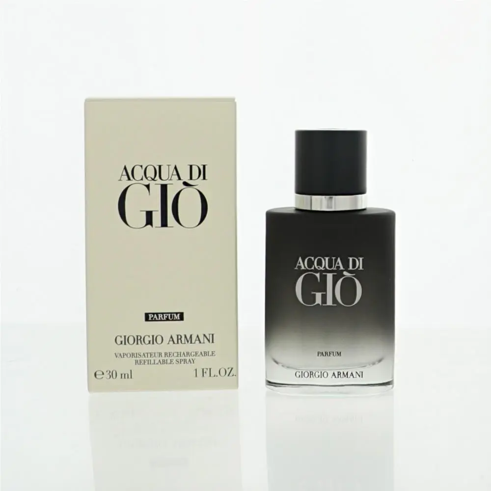 Acqua Di Gio 1 Oz Parfum Spray by Giorgio Armani Box For Men
