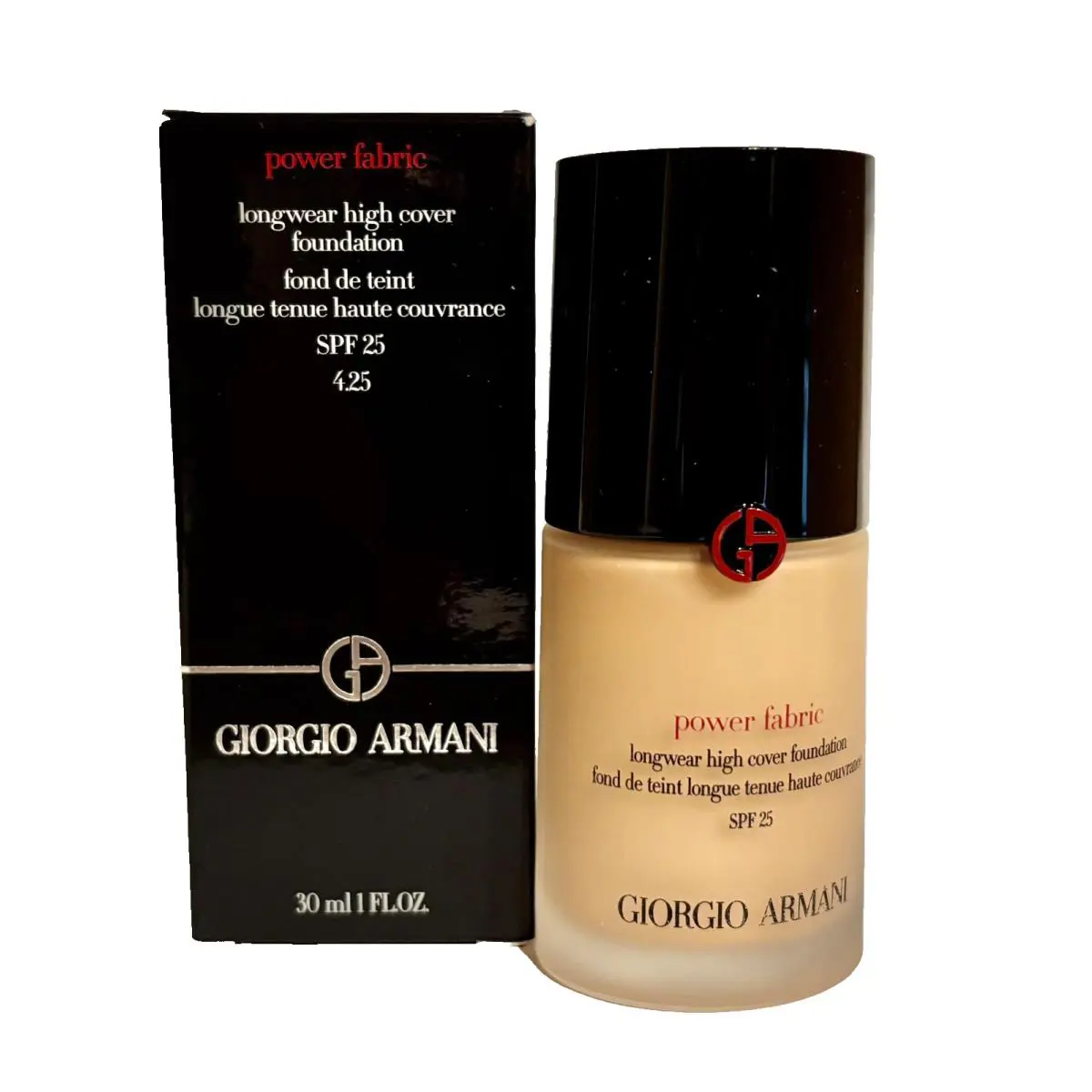 Giorgio Armani Power Fabric Longwear High Cover Foundation Spf 25 4.25