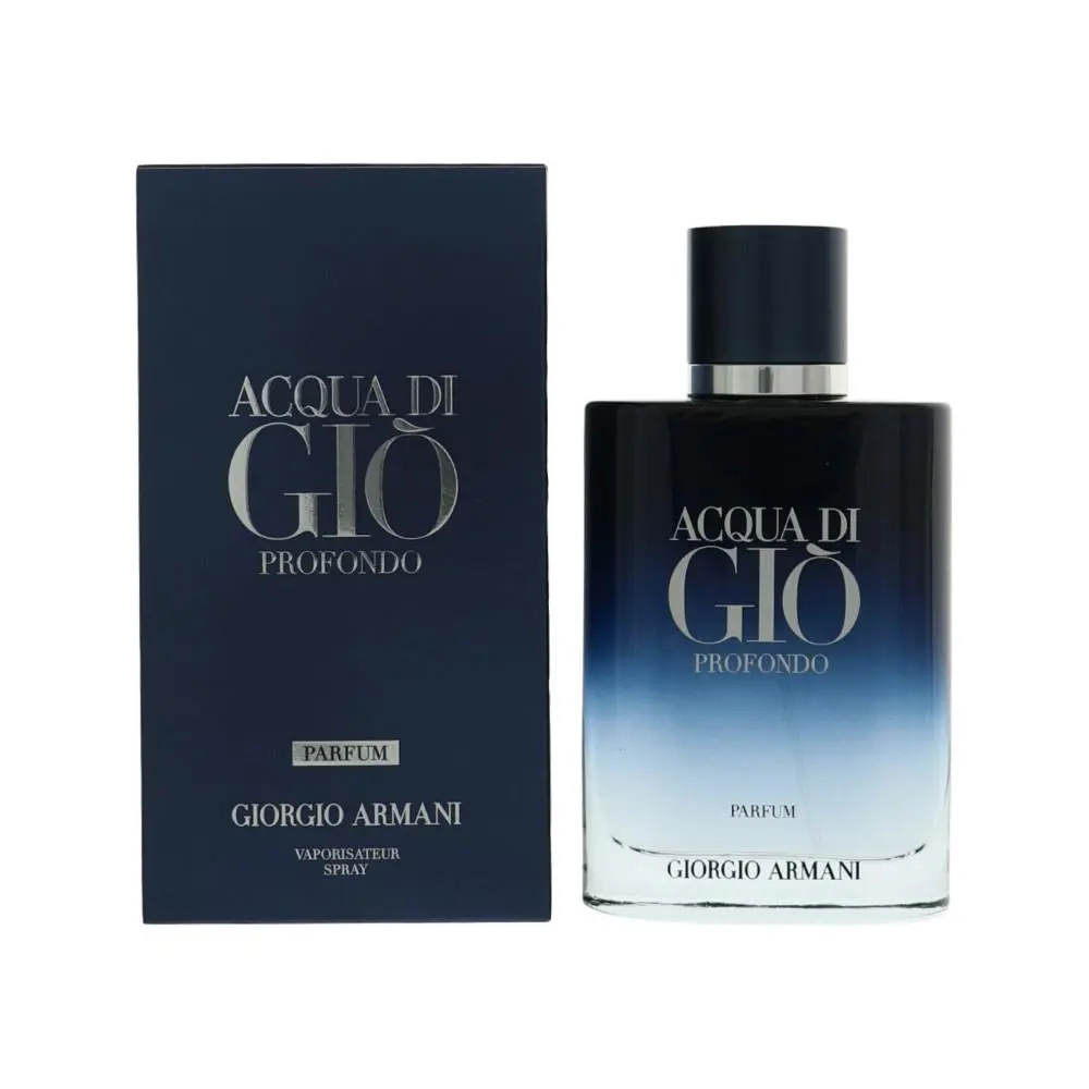 Acqua Di Gio Profondo 3.3 Parfum Spray by Giorgio Armani Box For Men