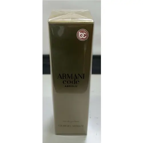 Armani Code Absolu By Giorgio Arman Ladies 2.5 Eau De Parfum Spray