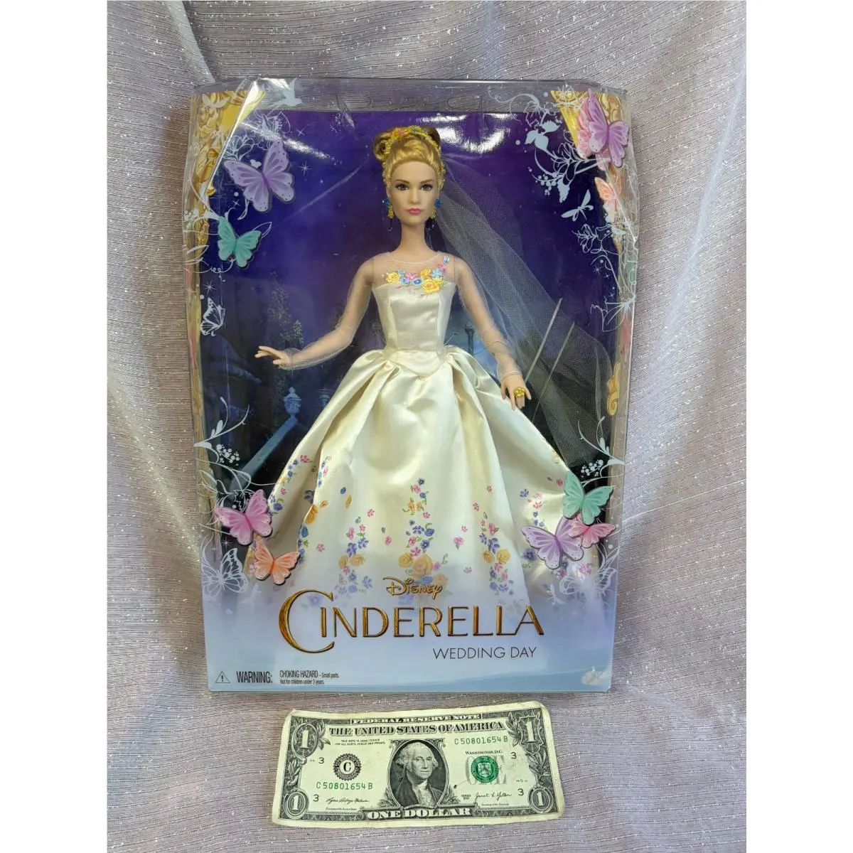 Mattel Doll Disney Cinderella Wedding Day CGT55