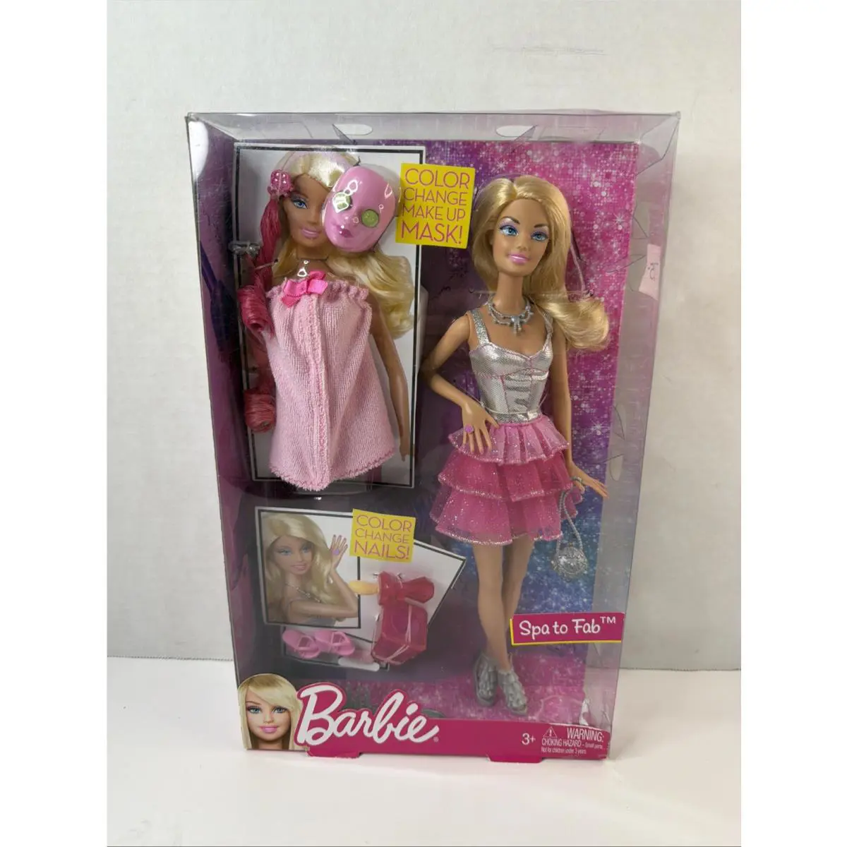 Vintage Mattel 2012 Spa To Fab Barbie Doll