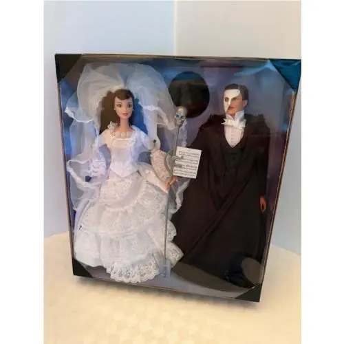 Nrfb Fao Schwarz Phantom of The Opera Barbie Ken Set 1998