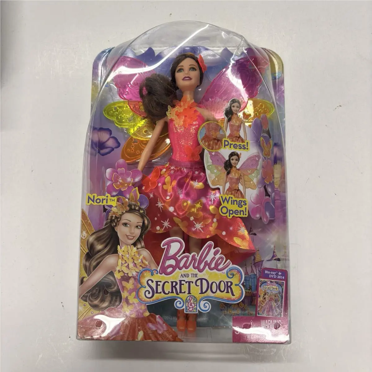Barbie and The Secret Door Fairy Nori Pop Up Wings Doll BLP26 Mattel