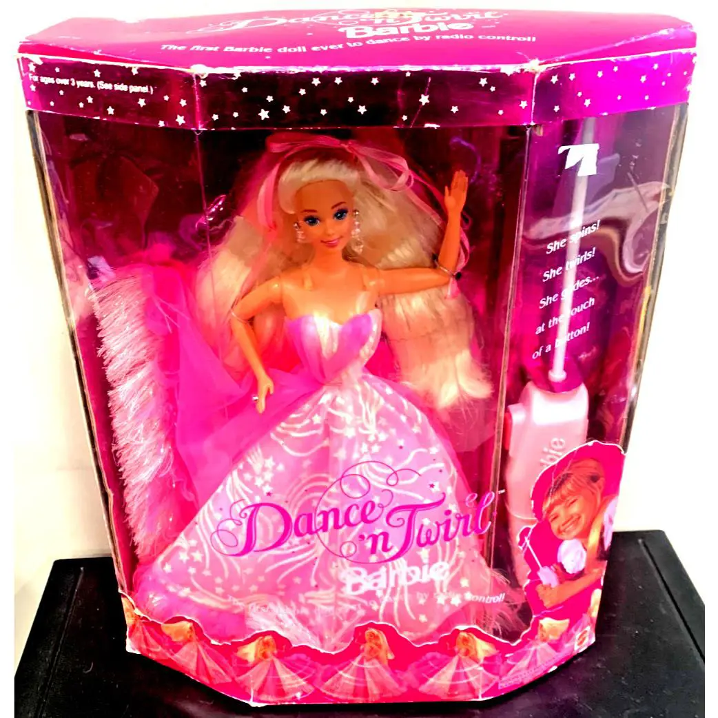 Vintage Radio Control Dance `n Twirl Barbie 11902 Circa 1994