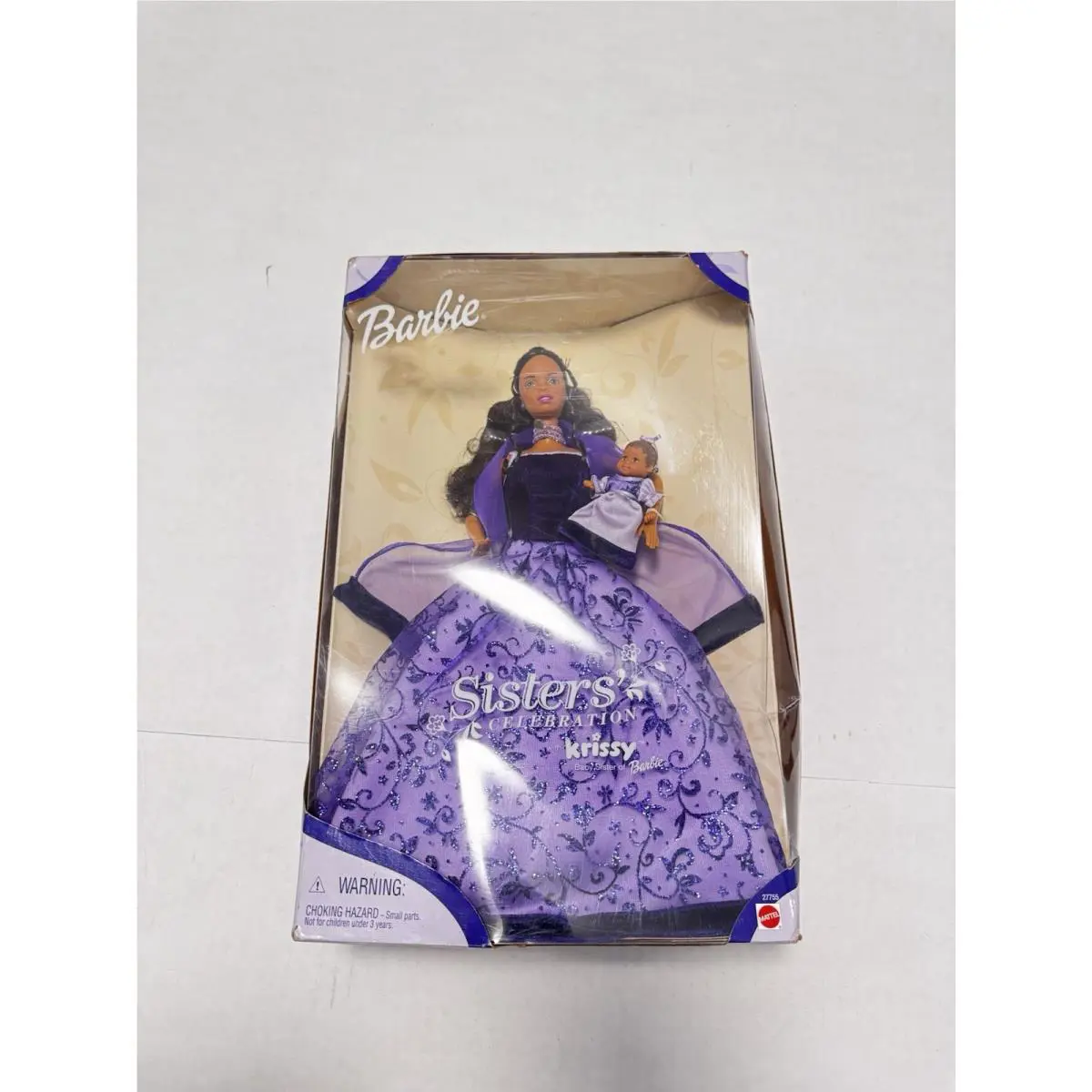 Barbie Sisters Celebration Doll Krissy Baby Doll 27755 Vintage 2000 Box Wear