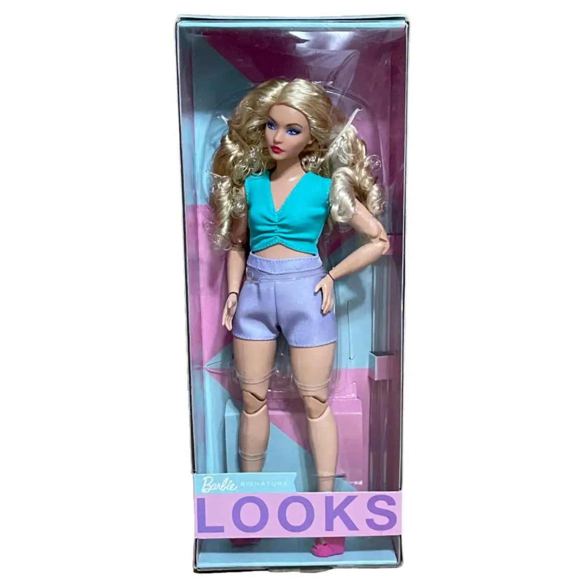 Barbie Signature Curvy Blonde Hair Looks Doll Mattel