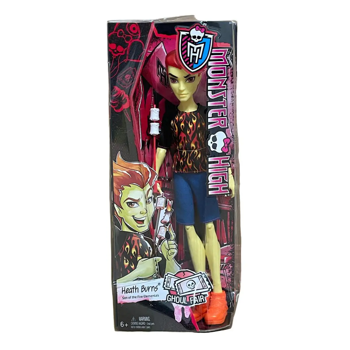 Monster High Ghoul Fair Heath Burns Doll CHW72 Mattel