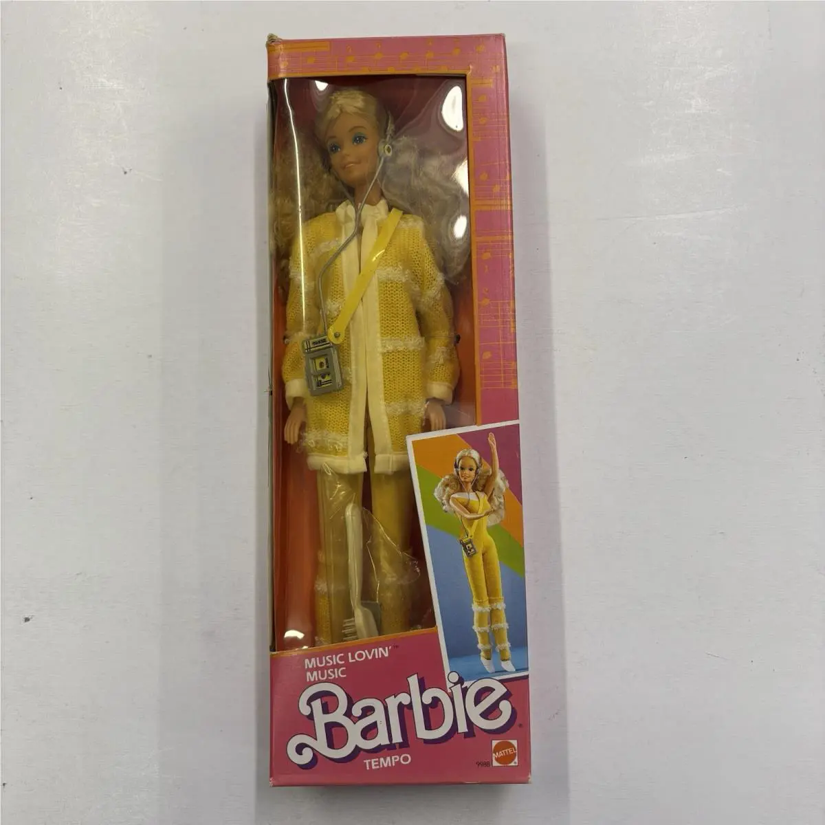 1985 Vintage Mattel Foreign Issue Music Lovin` Barbie - Canada