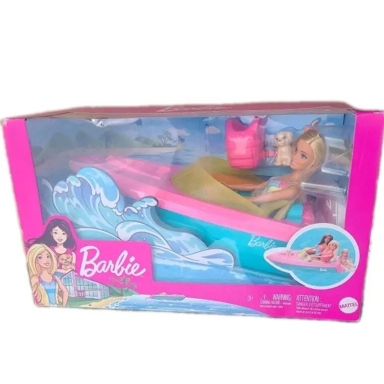 Barbie Boat with Dog By Mattel