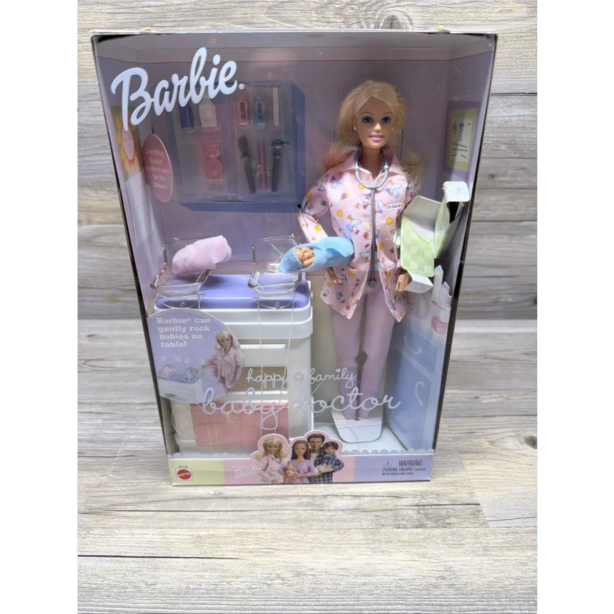 Barbie Mattel Happy Family Baby Doctor 56726 2002 Read