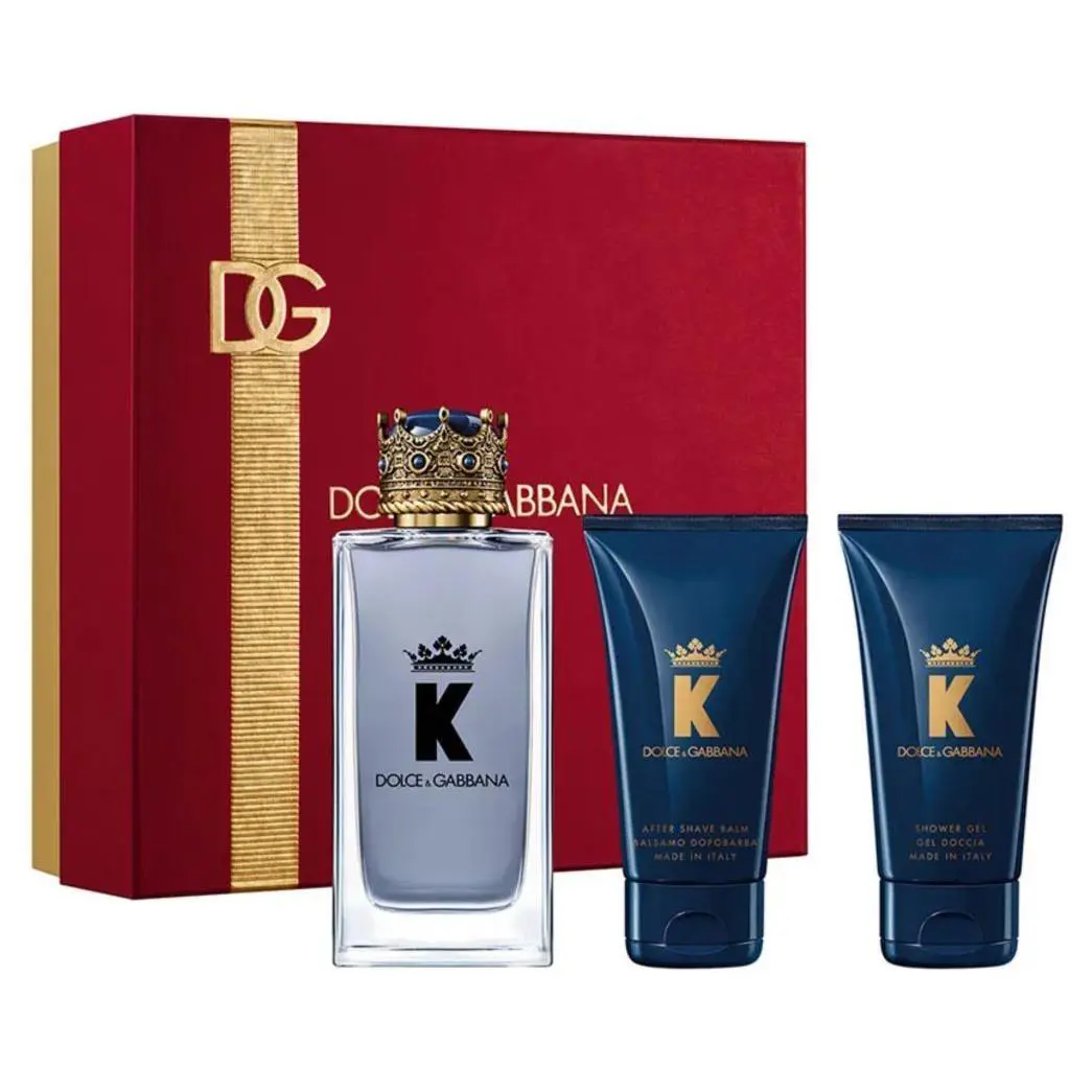 Diesel Dolce Gabbana K For Men 3 Pcs Gift Set 3.3 oz Edt Spray + Shower Gel + Shave