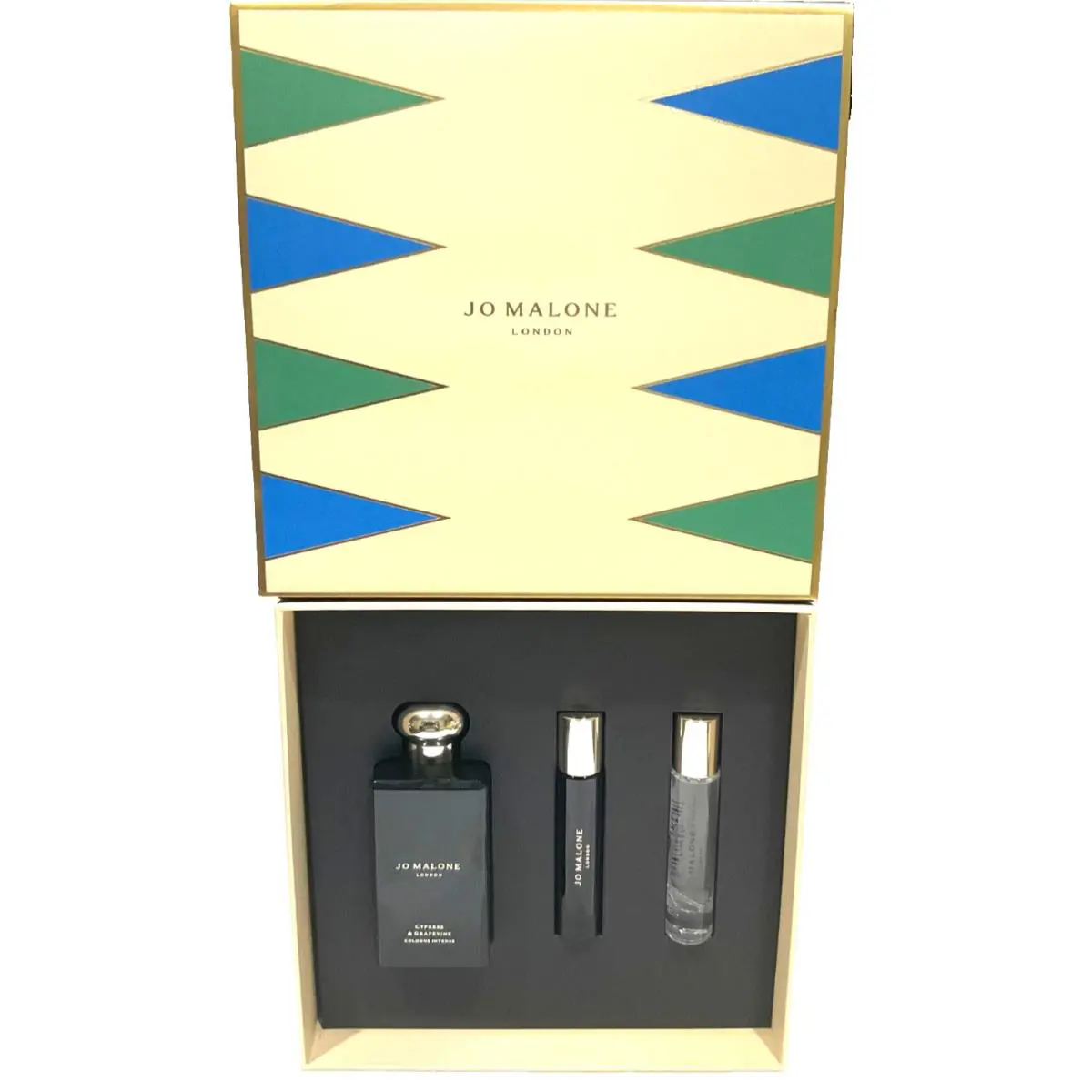 Jo Malone Cypress Grapevine Cologne Intense 3.4OZ+0.34OZ+0.34 oz Wood Sage Col