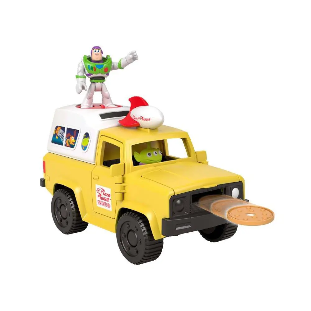 Fisher-price Imaginext Toy Story Pizza Planet Truck with Buzz Lightyear Alien Pl