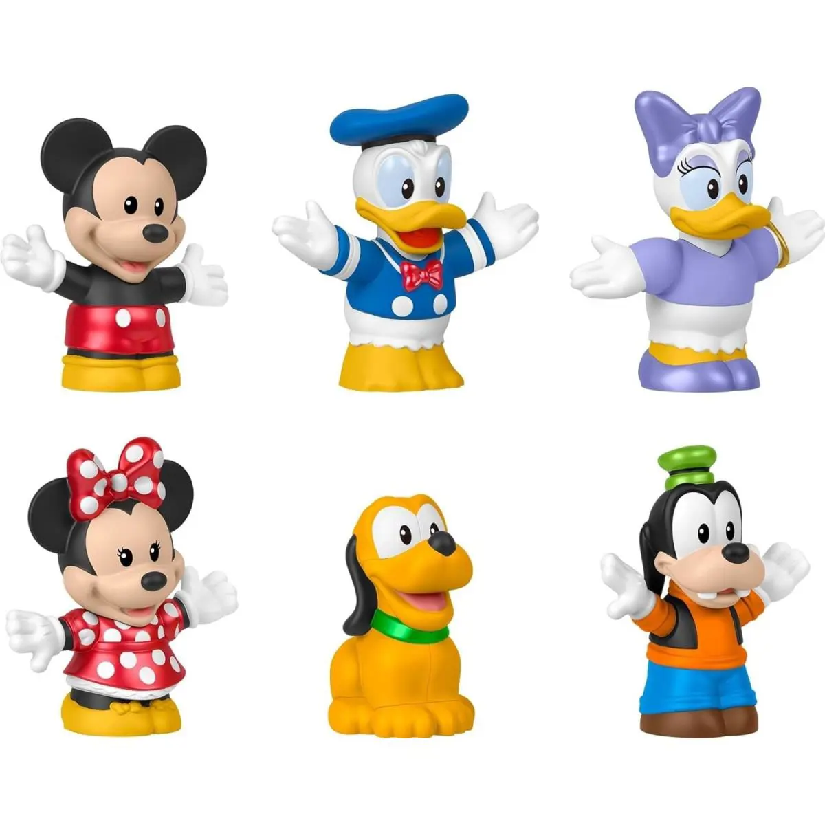 Little People Disney Mickey Mouse Friends 6-Piece Figure Set Toy Gift