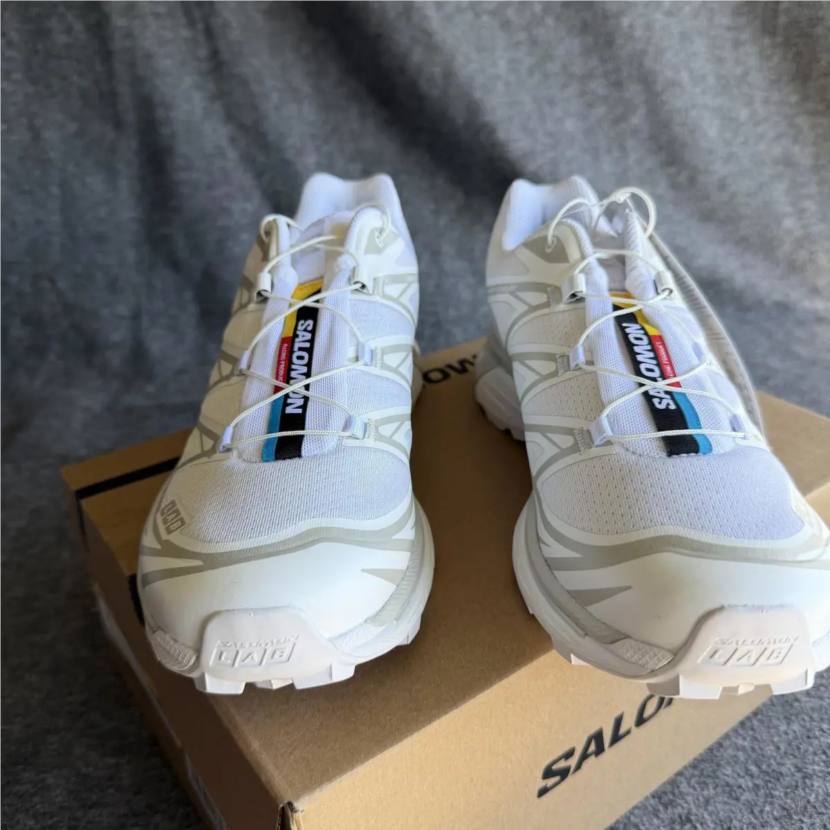 Salomon shoes - Salomon S/Lab XT-6 Soft Ground - L41252900 - White 0