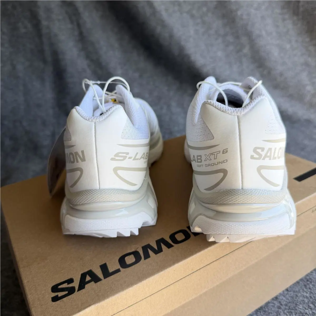 Salomon shoes - Salomon S/Lab XT-6 Soft Ground - L41252900 - White 3