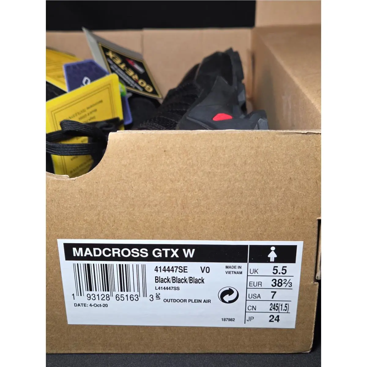 Salomon shoes - Salomon Madcross GTX W - Madcross GTX - Black 0