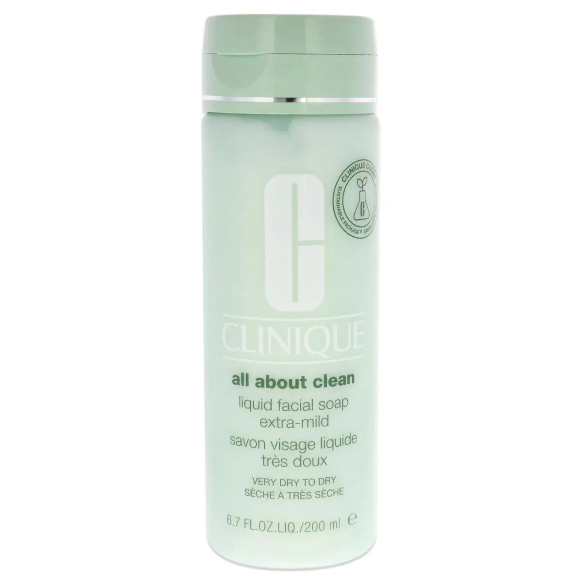3 Pack All About Clean Liquid Facial Soap Extra Mild  - 6.7 oz by Clinique