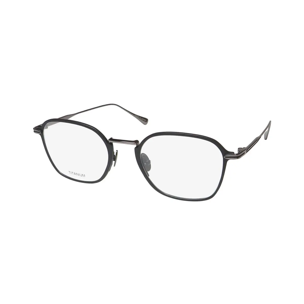 V180 Titanium Eyeglass Frame/glasses NO Allergy Premium Materials Black by John Varvatos